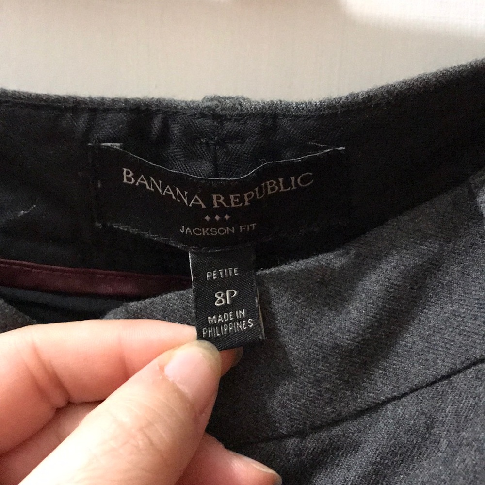 Like new Banana Republic gray pants
